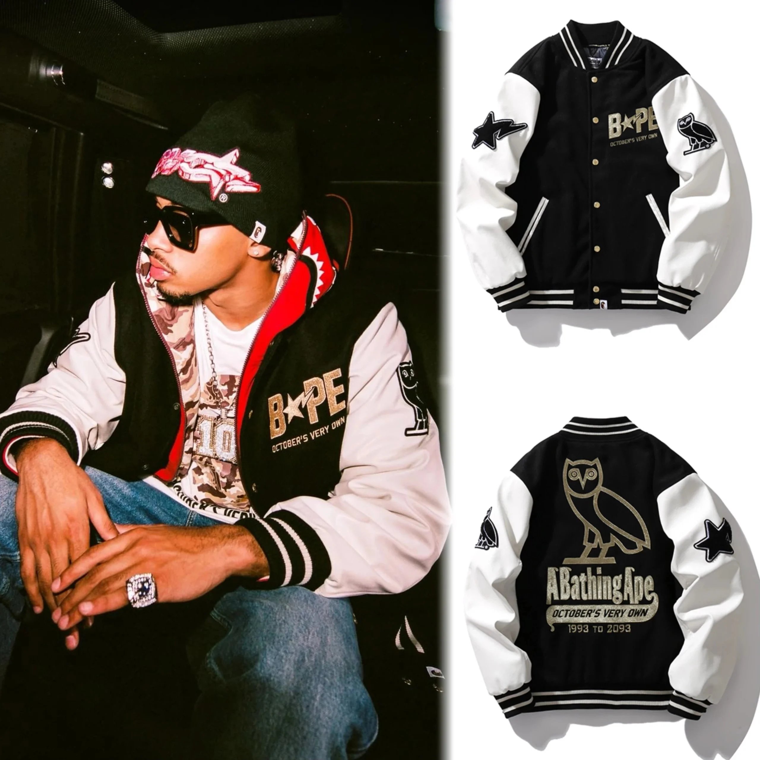 Bape Jacket x OVO