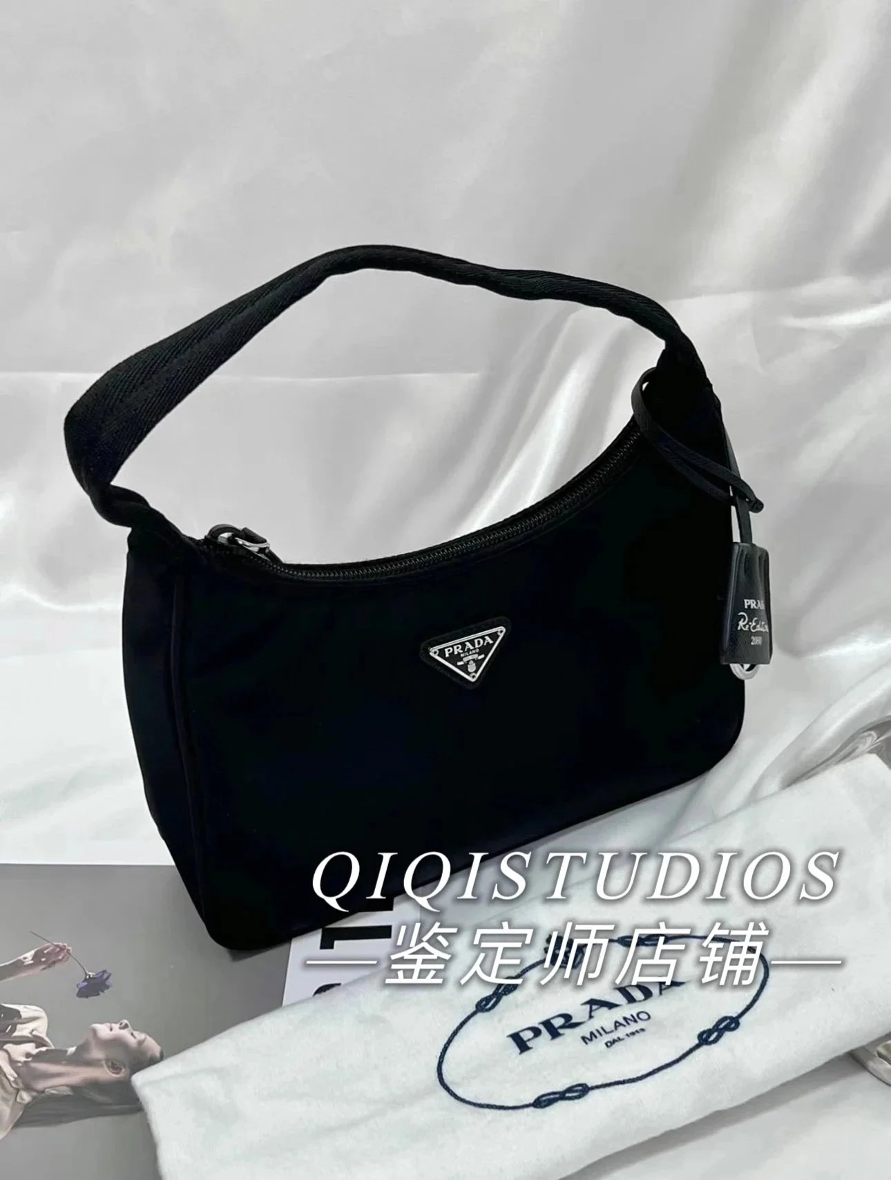 Prada Handbags ReEdition 2000/2005 Hobo