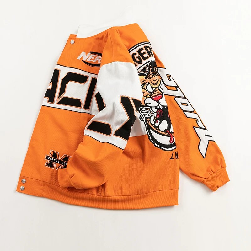 Tack Orange Tiger Nerf Racer Jacket