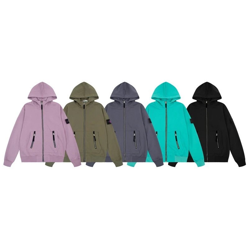 Stone Island Zipper Hoodies