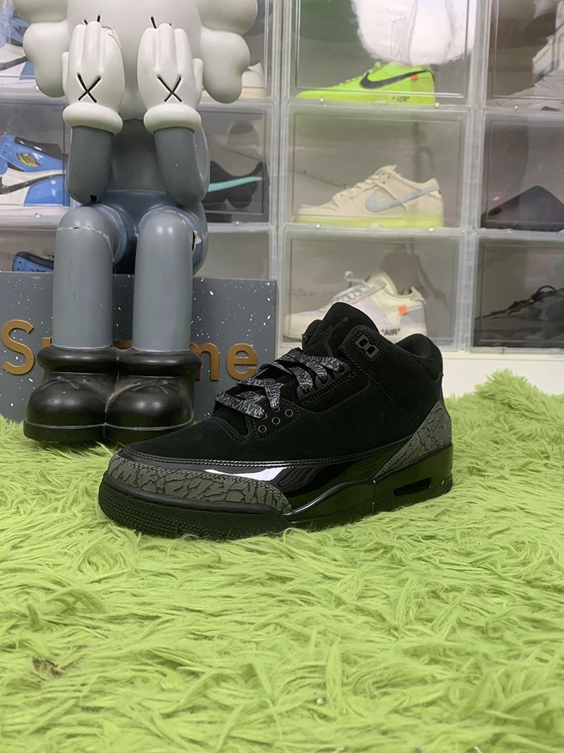 Jordan 3 Retro Black Catreplica
