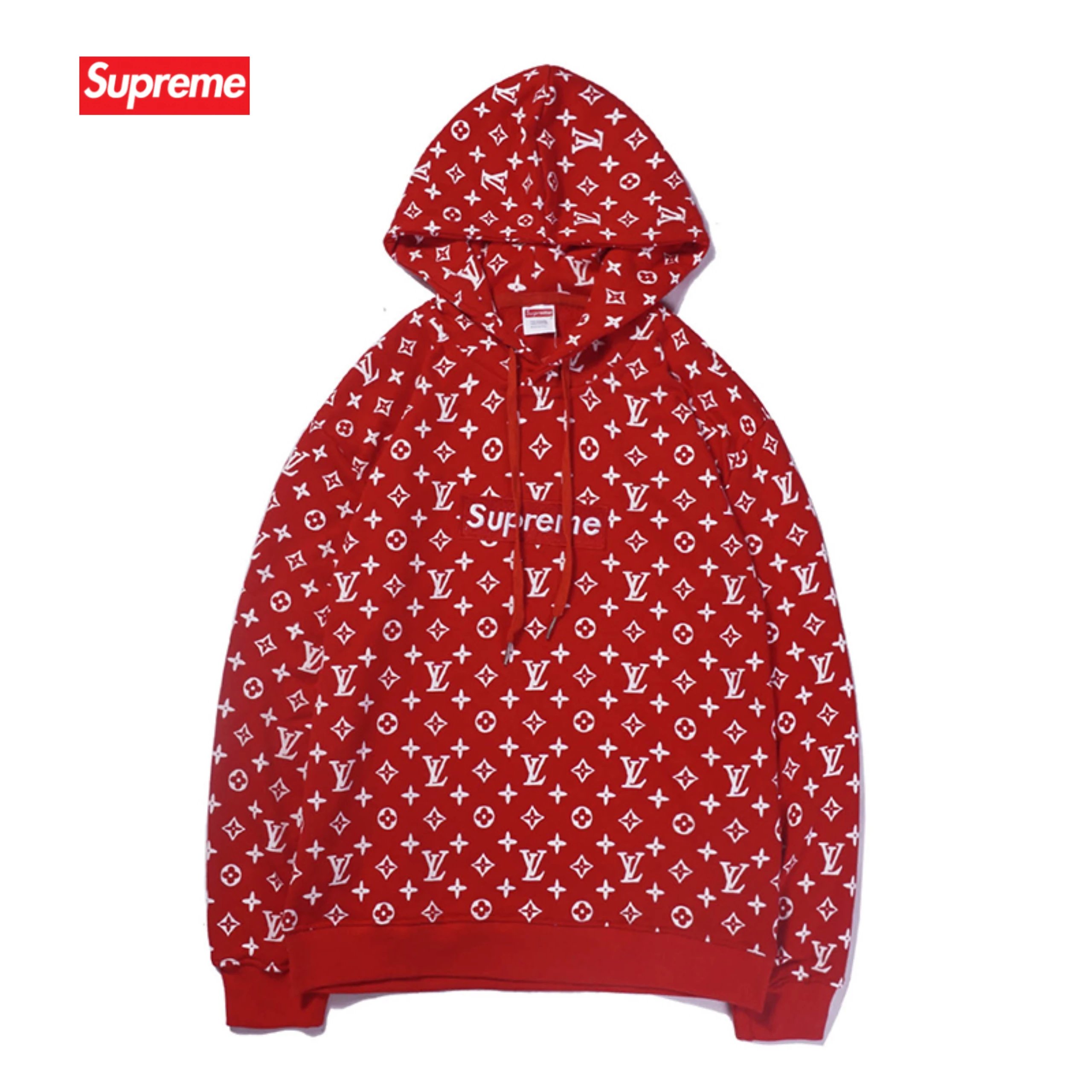 Supremee X Louis Vuitton Hoodies