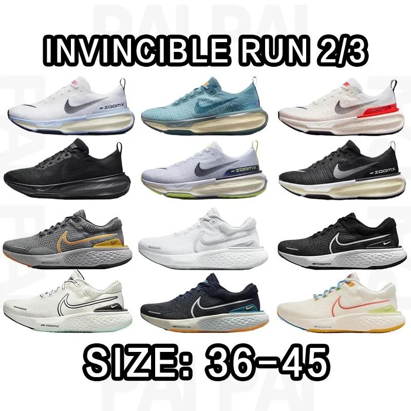 Nike Zoom×Invincible Run 2/3 Size: 36-45