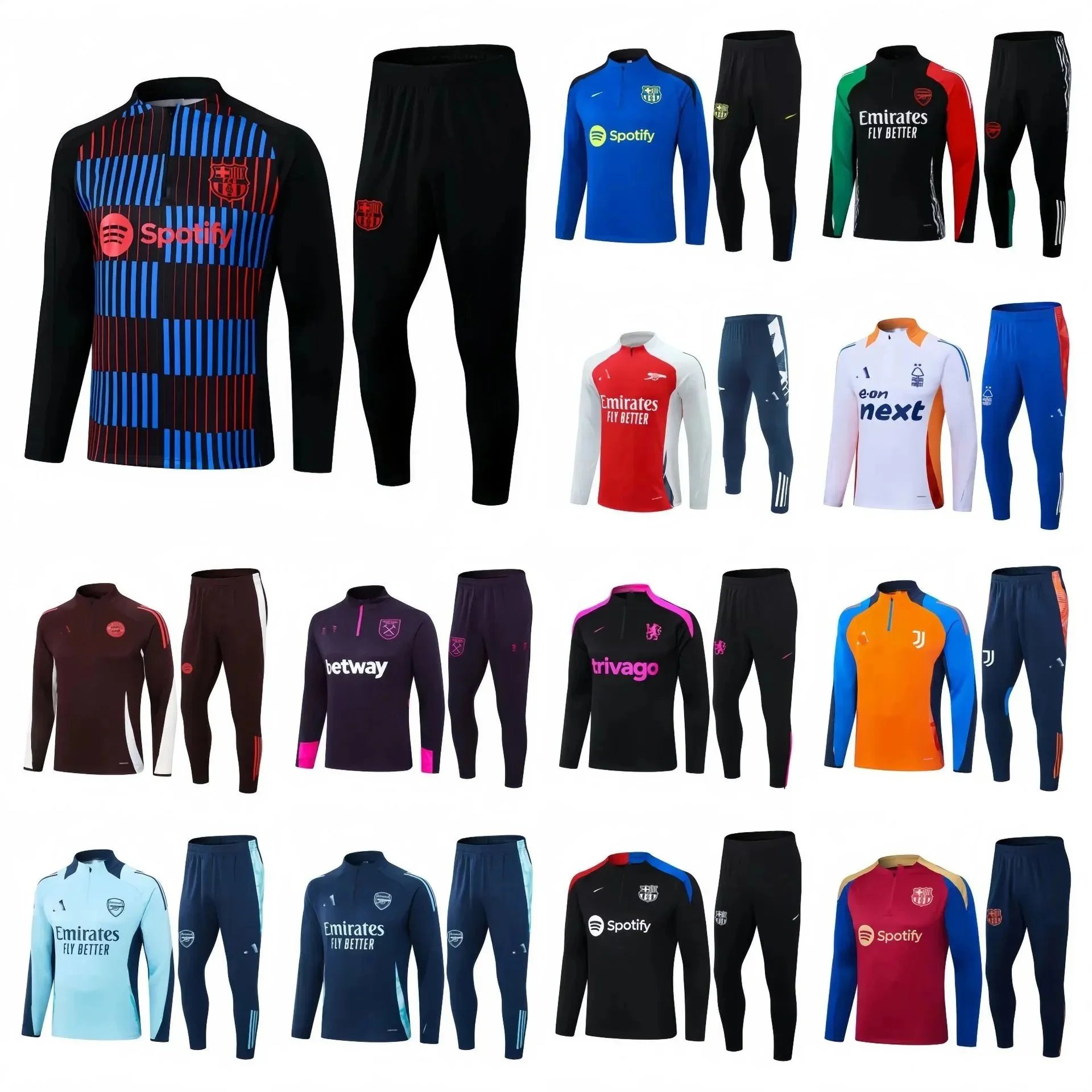 Barcelona Jersey track suit