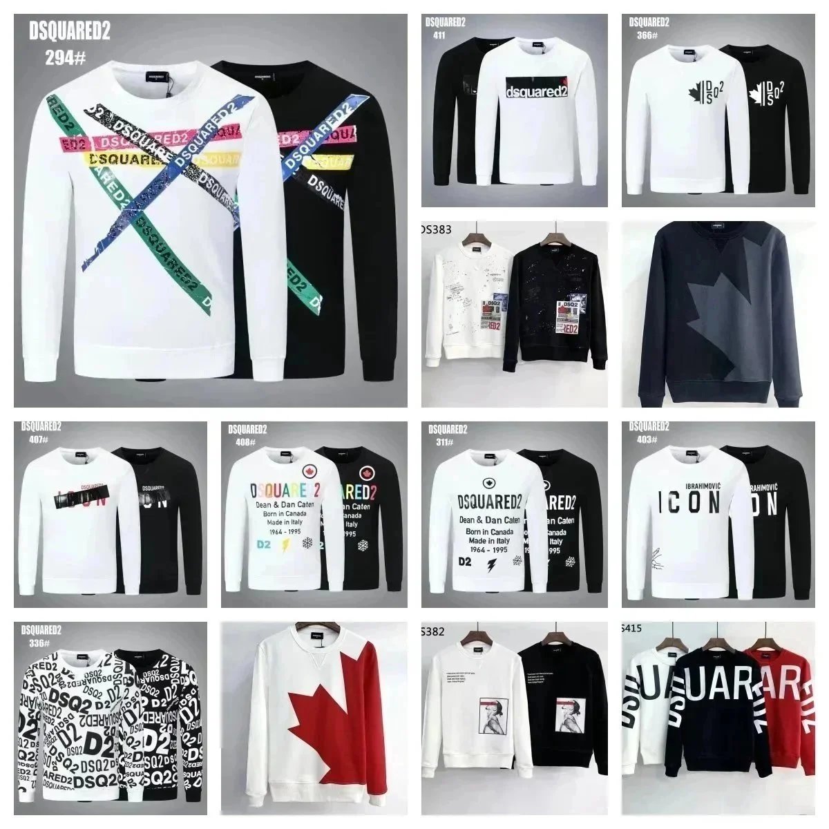 Dsquared2 294  Hotsale Hoodies