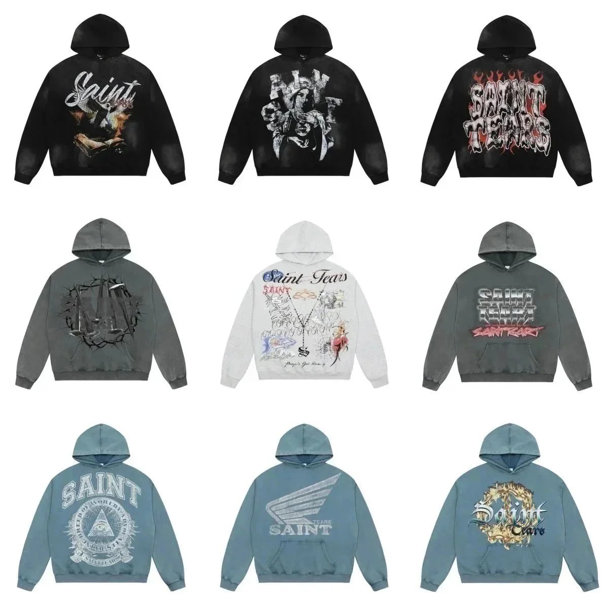 Saint Michael Hoodies