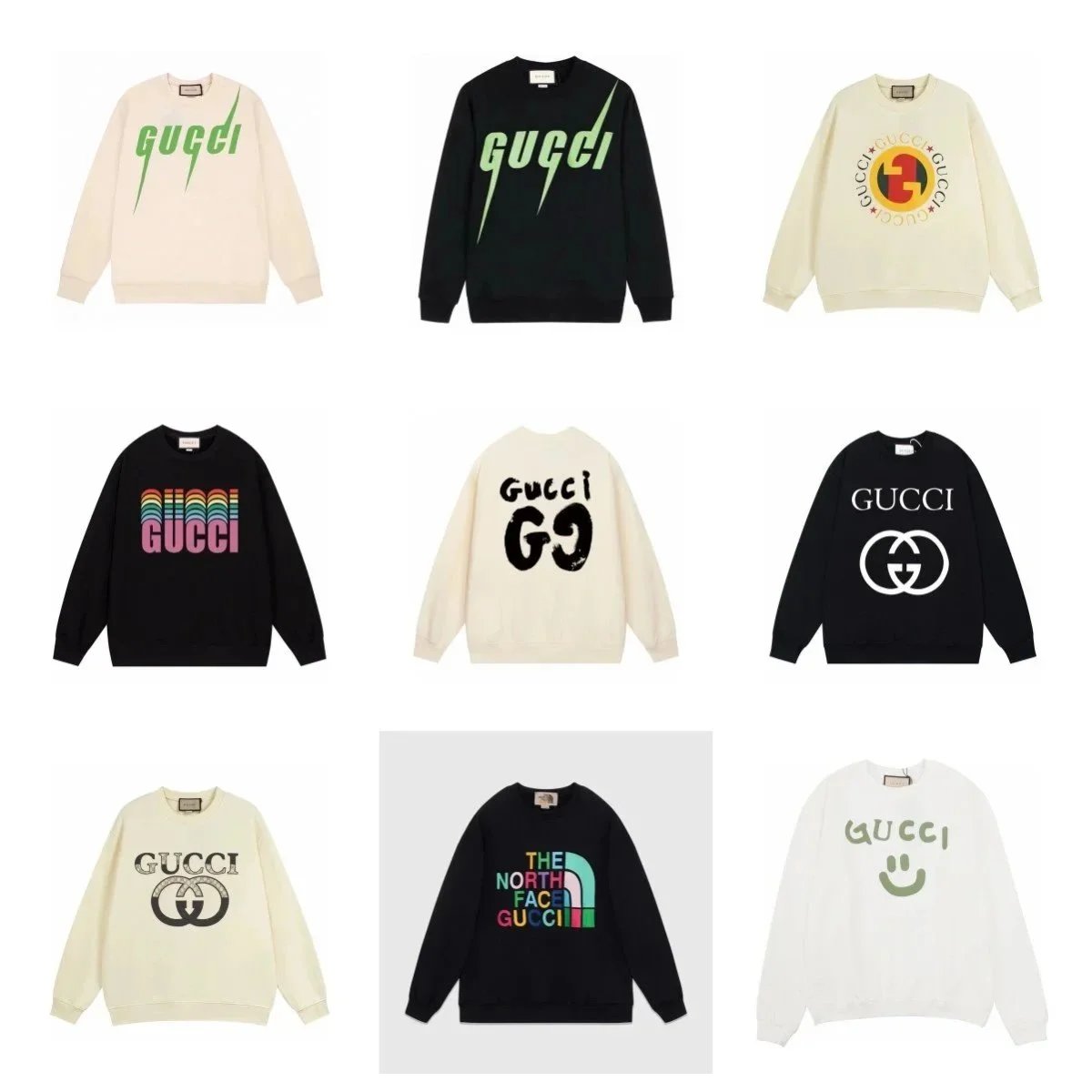 Gucci Lightning Hoodies