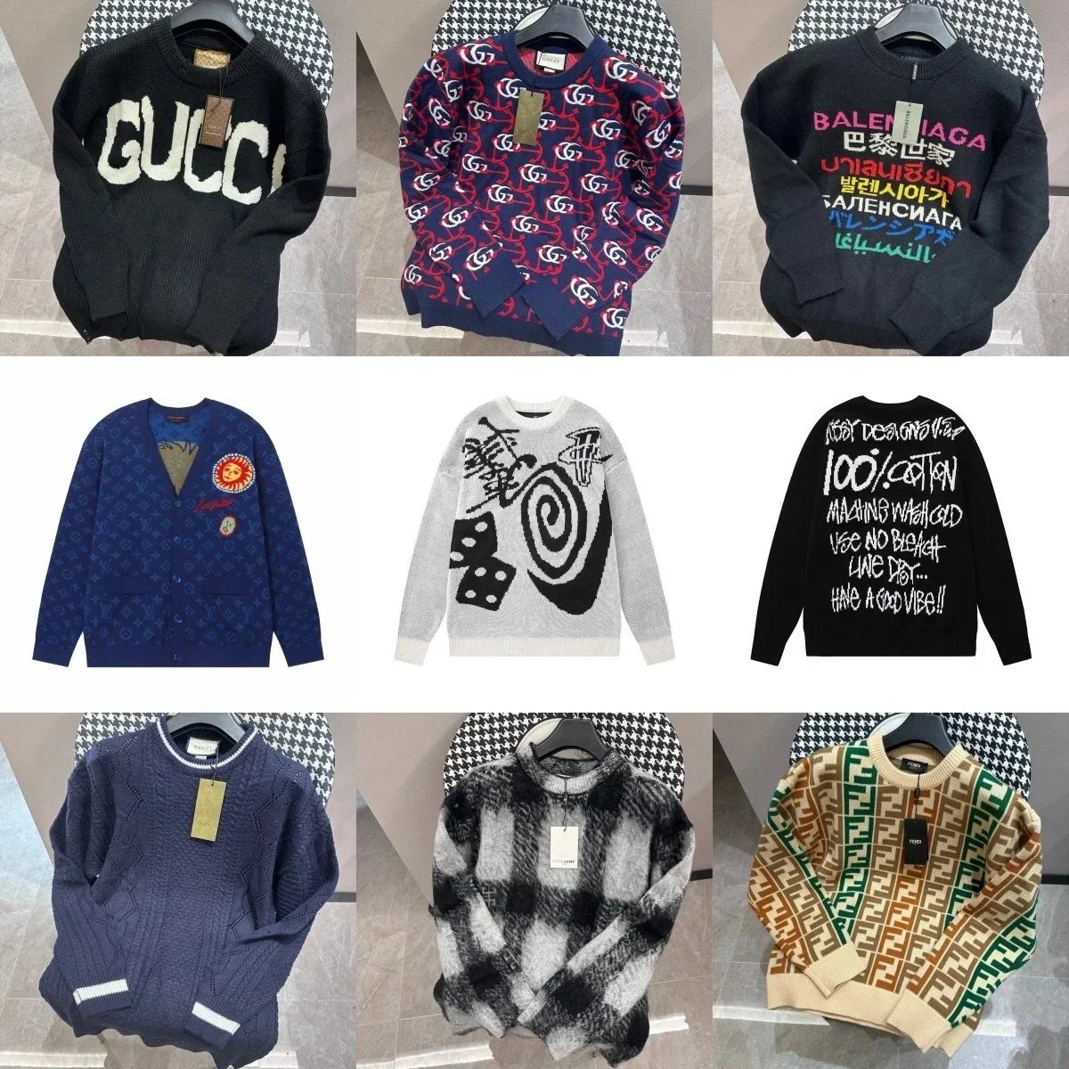 Gucci Oversized LongSleeve Sweatshirt