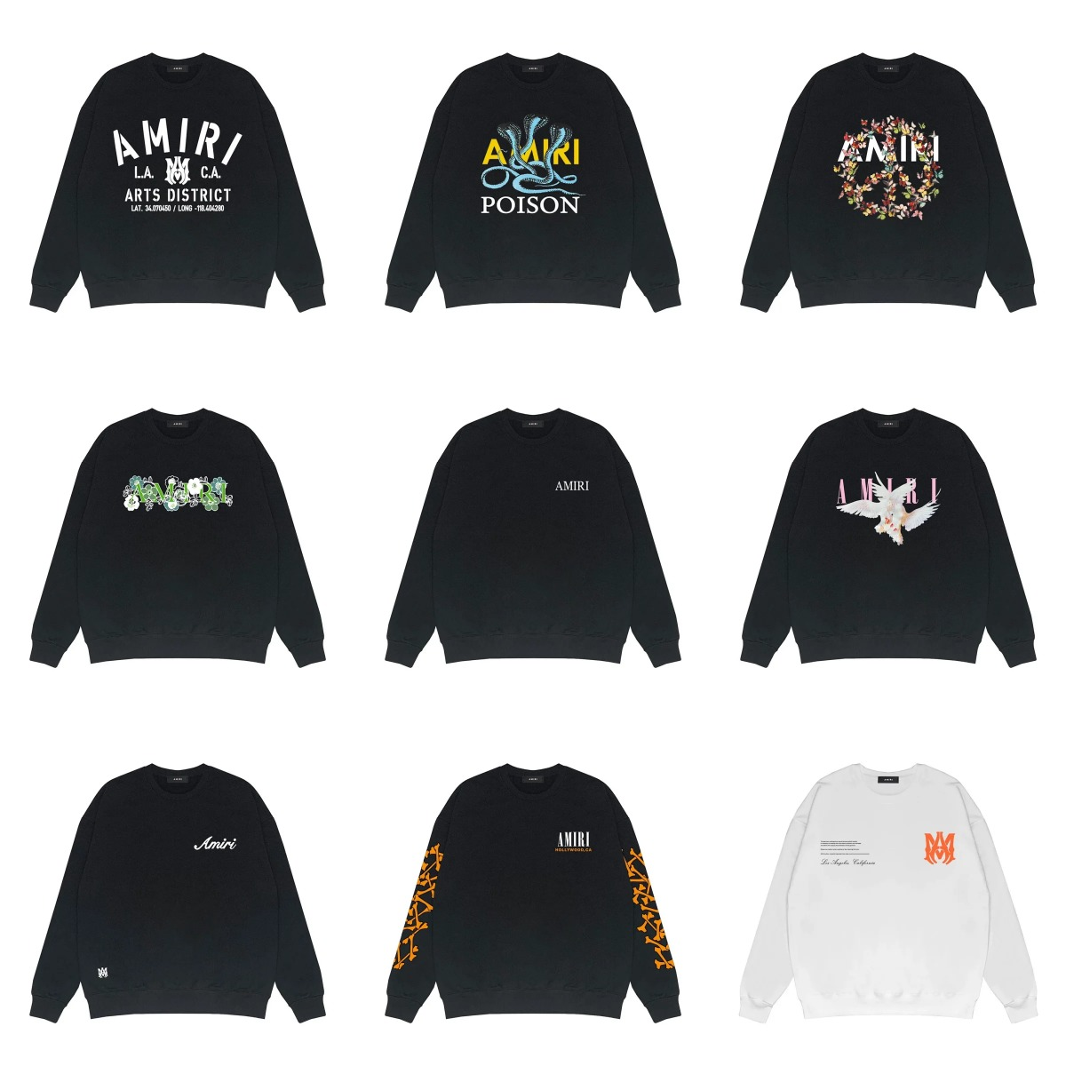Amiri LongSleeve Sweatshirt