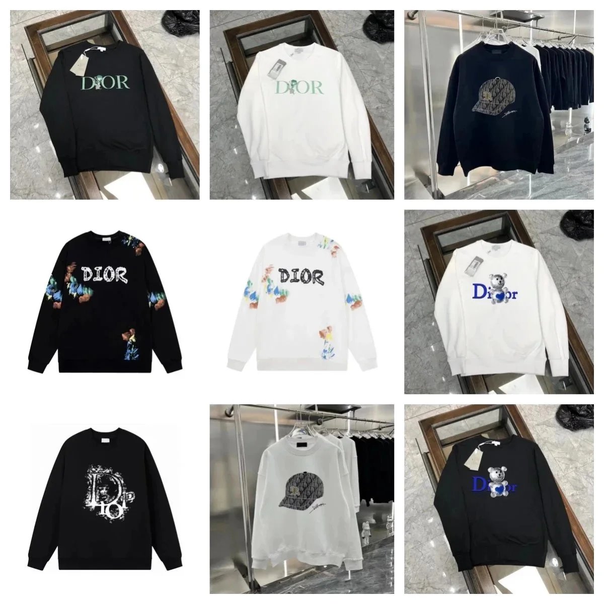 Dior LongSleeve Sweatshirt
