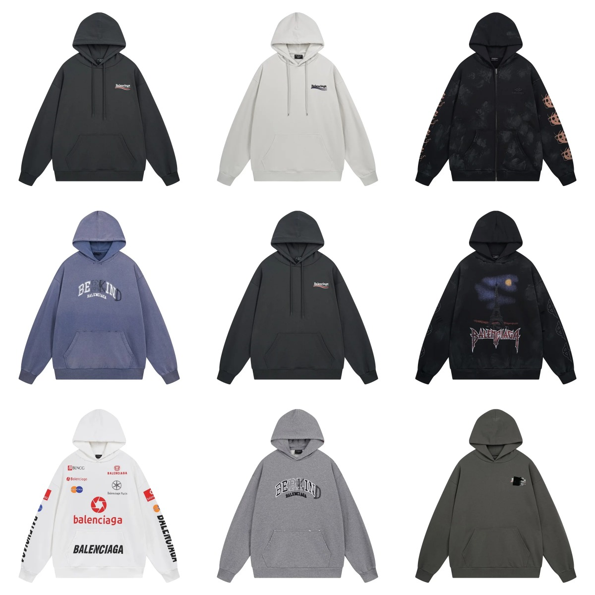 Balenciaga Hoodie LongSleeve Sweatshirt