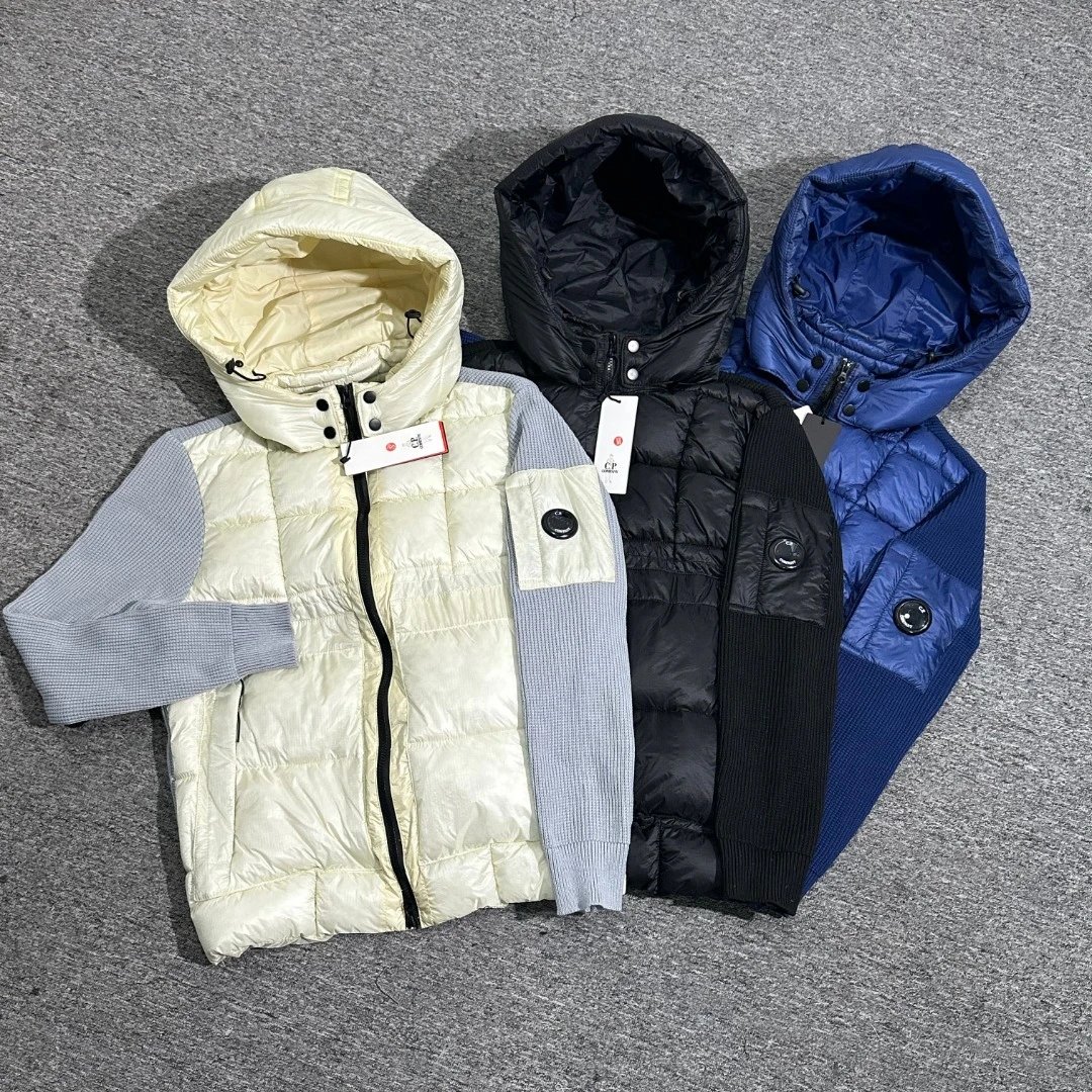 C.P. Company Knit Panel Padded Jacket 6127