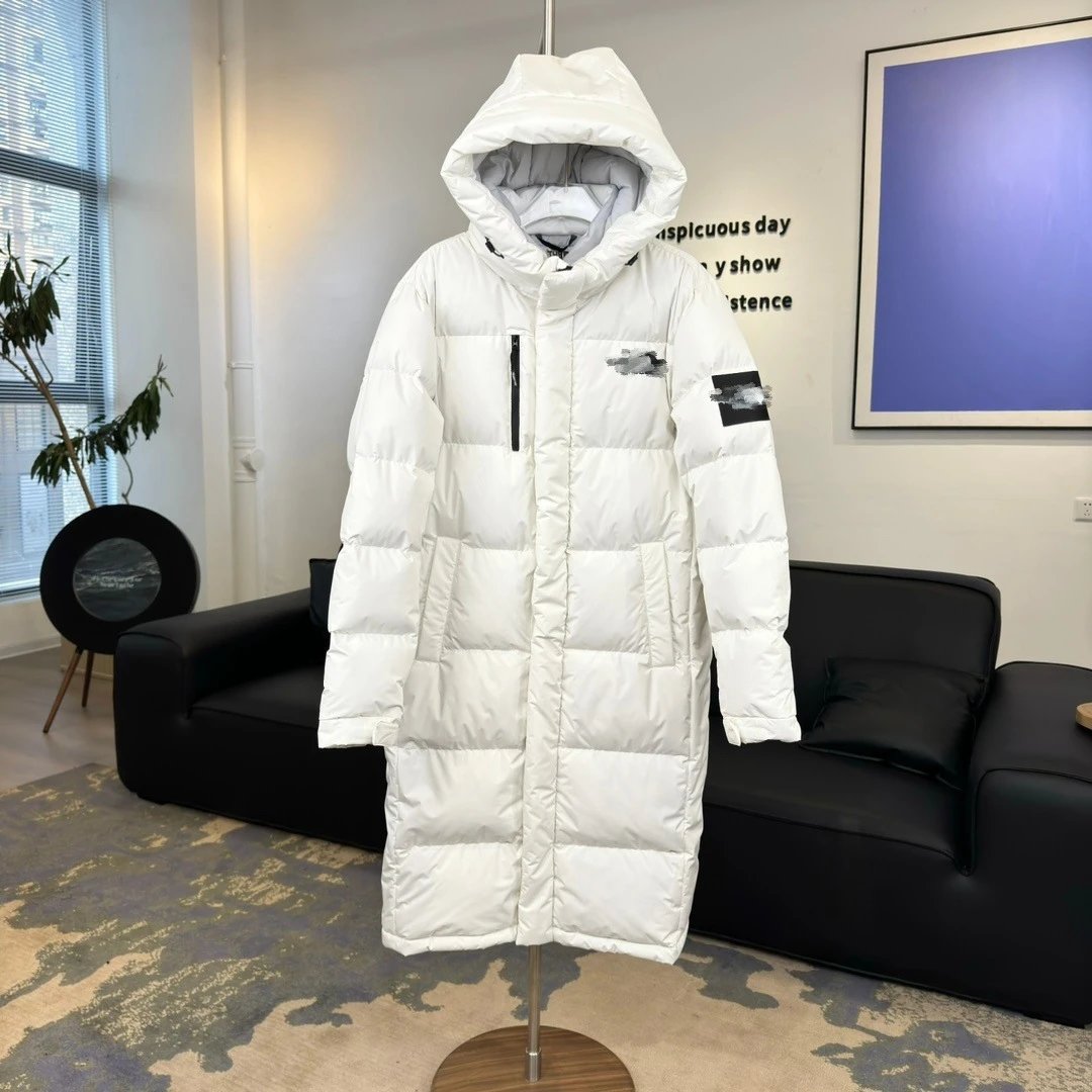 The North Face mid-length down jacket